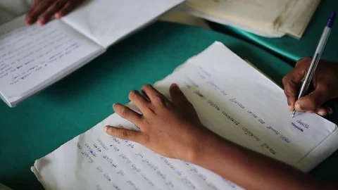 School in Sri Lanka Stock-Footage 79106627