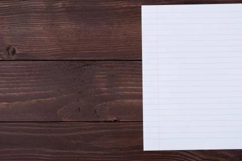 School stationery with notebook copyspace Stock Photos