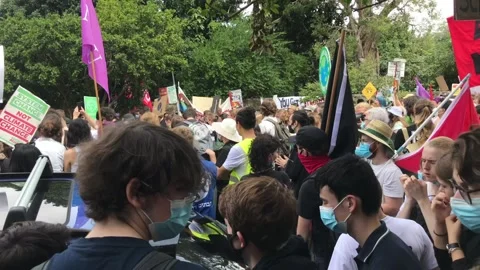 School Strike for Climate Video stock 172338230