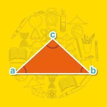 School supplies design Stock Illustration