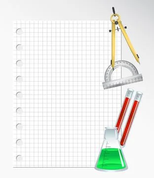 School Supplies Stock-Illustration