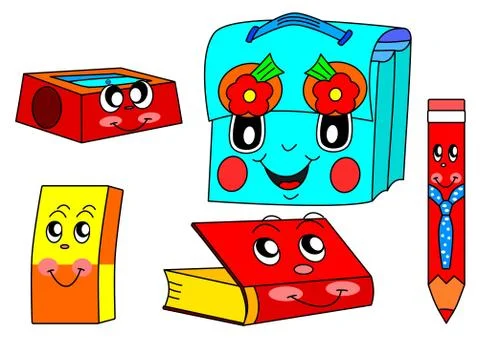 School supplies  Stock Illustration