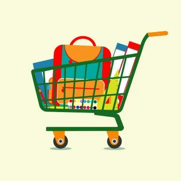 School supplies Stock Illustration