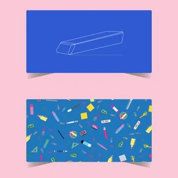 School supplies Stock Illustration