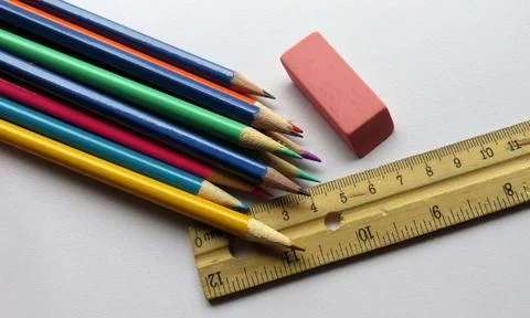School supplies Stock Photos