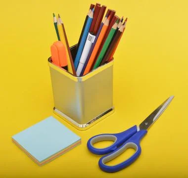 School Supplies Stock Photos