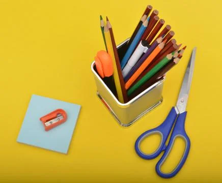 School supplies Foto stock