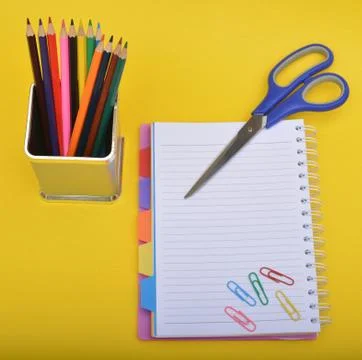 School supplies Foto stock