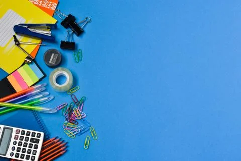 School supplies Stock Photos