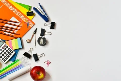 School supplies Stock Photos