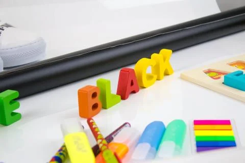 School supplies Stock Photos