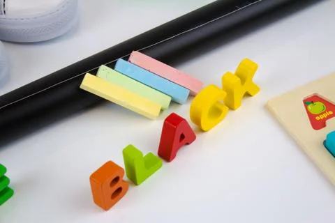 School supplies Stock Photos