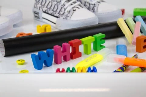 School supplies Stock Photos