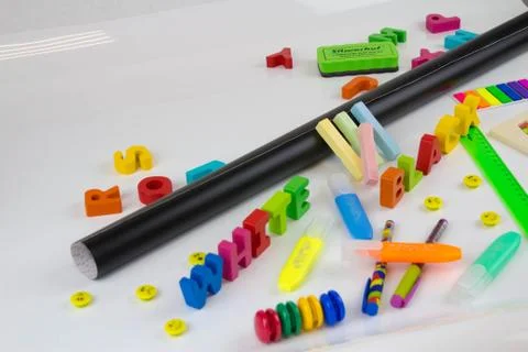 School supplies Foto stock
