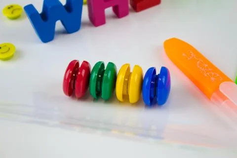 School supplies Stock Photos