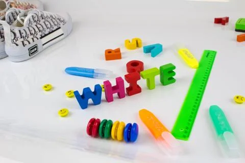 School supplies Foto stock