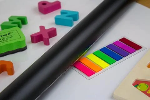 School supplies Stock Photos