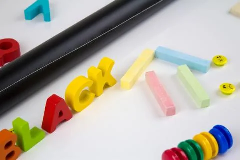 School supplies Stock Photos