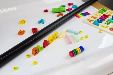 School supplies Stock Photos