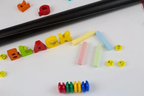 School supplies Stock Photos