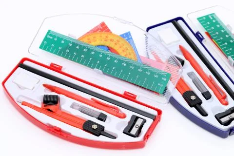 School supplies set Stock Photos