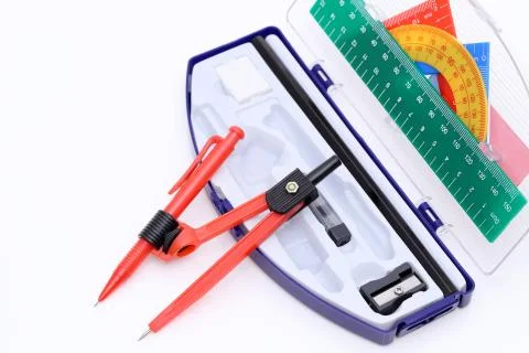 School supplies set Stock Photos