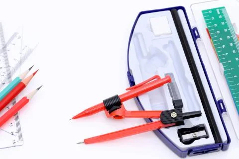 School supplies set Stock Photos