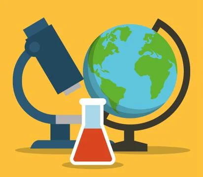 School supply and object design Stock Illustration