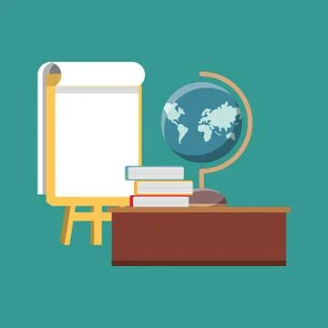 School teacher design Stock Illustration
