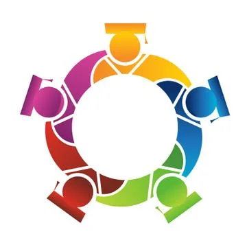 School Teamwork 5 Illustrazione stock