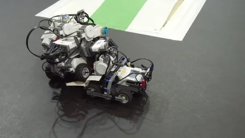 School of technology robotics competition Stock Footage 70011286