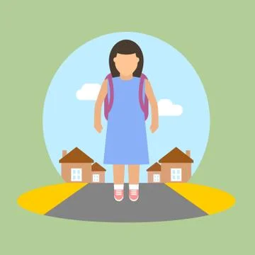 School theme vector illustration Stock Illustration