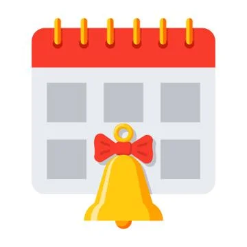 School Timetable Icon Stock Illustration