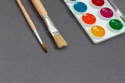 School tools isolated Stock Photos