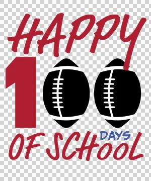 Of School Typography balloons black white celebration Stock Illustration