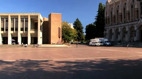 School university Stock Footage 8632540