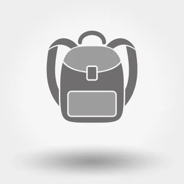 Schoolbag. Stock Illustration