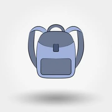 Schoolbag Stock Illustration
