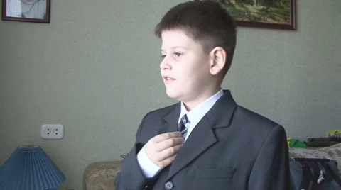 Schoolboy Stock Footage 2665597