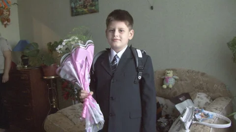 Schoolboy Stock Footage 2666684