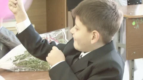 Schoolboy Stock Footage 2820394