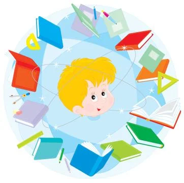 Schoolboy Stock Illustration