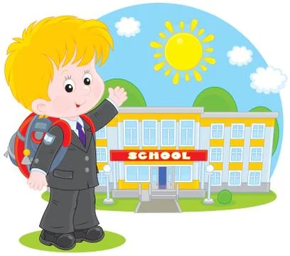 Schoolboy Stock Illustration