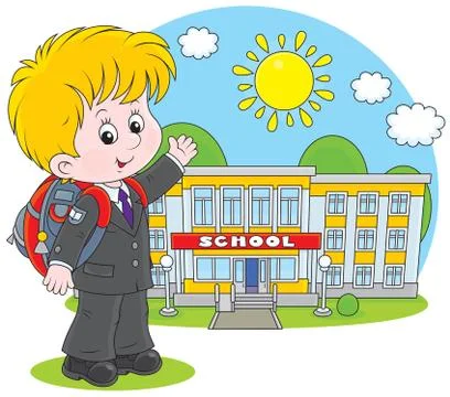 Schoolboy Stock Illustration