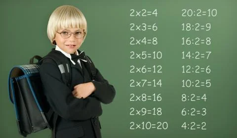 Schoolboy Foto stock