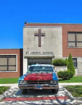 SchoolBuick Foto stock