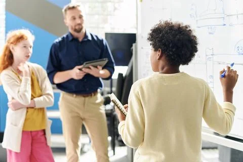 Schoolkid Answering Question Stock Photos
