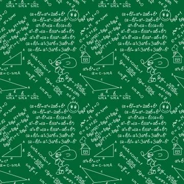 SchoolPattern Stock Illustration