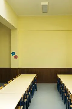 Schoolroom interior Stock Photos