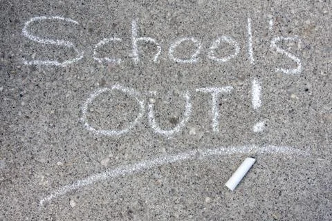 School's out Stock Photos